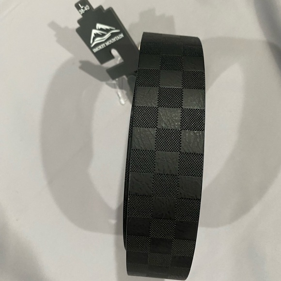 Bonded Leather Men’s belt Smokey mountain - Picture 2 of 11